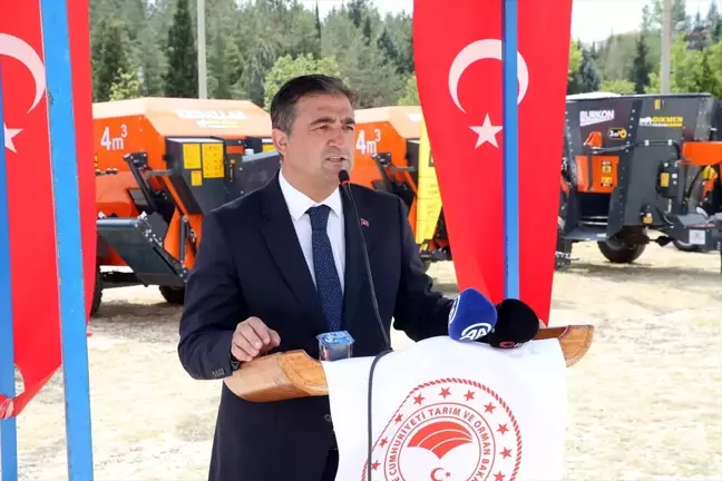 Tarım ve Orman Bakanlığından Taşköprü'ye 215 Makine Desteği