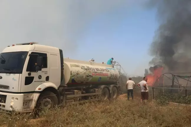 Aksu Belediyesi, 15 yangına müdahale etti