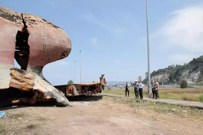 Zonguldak Valisi, Kafkametler Gemisi Enkazında Yapılan Çalışmaları İnceledi