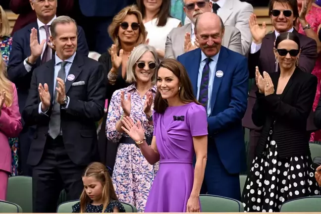 2024 Wimbledon Şampiyonasına Kate katıldı mı?