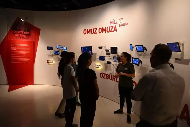 Gaziantep'teki 15 Temmuz Demokrasi Müzesi, anıları diri tutmak isteyen vatandaşlar tarafından ziyaret ediliyor