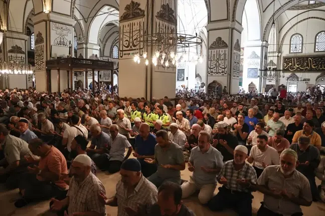 Bursa, Bilecik ve Yalova'da 15 Temmuz Demokrasi ve Milli Birlik Günü için mevlit programı düzenlendi