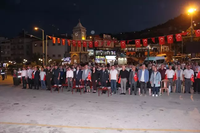 Kastamonu İlçelerinde 15 Temmuz Anma Programları Düzenlendi