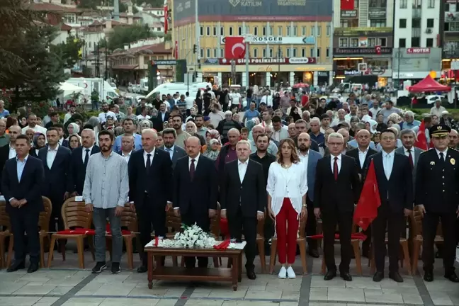 Çankırı, Kastamonu, Amasya ve Çorum'da 15 Temmuz Demokrasi ve Milli Birlik Günü Etkinlikleri