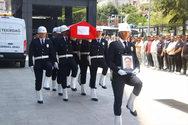 Tekirdağ'da Kanserden Hayatını Kaybeden Polis Memuru Günay Vardar İçin Tören Düzenlendi