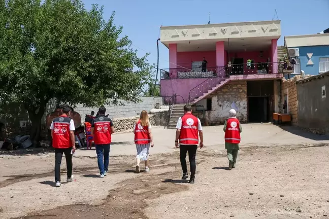 Diyarbakır ve Mardin'deki yangın mağdurlarına psikolojik destek