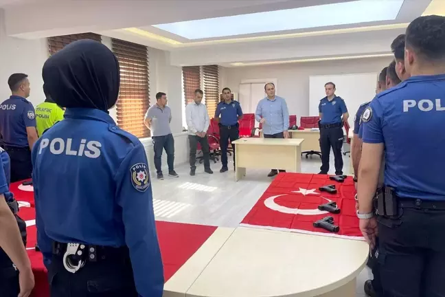 Gaziantep Araban'da Yeni Atanan Polisler İçin Yemin Töreni Düzenlendi