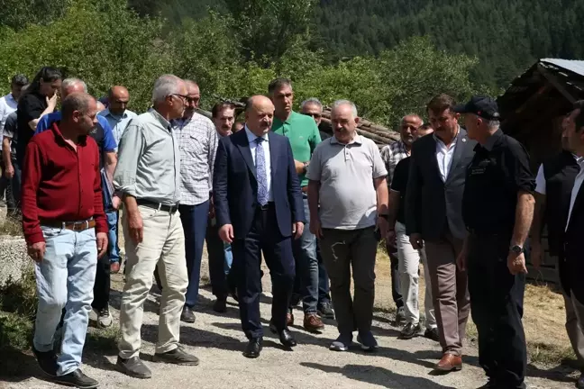 Kastamonu'da Köy Yangınlarına Karşı Eğitimler Sürüyor