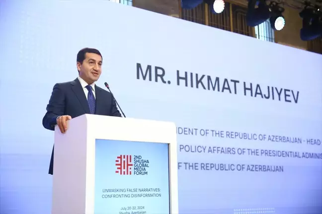 Azerbaycan Cumhurbaşkanı Müşaviri Hikmet Hacıyev: Dezenformasyon Medyanın Güvenini Sarsıyor