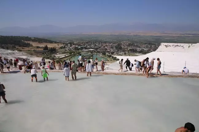 Pamukkale'deki Termal Su Kaynaklarında Düşüş Yaşanıyor