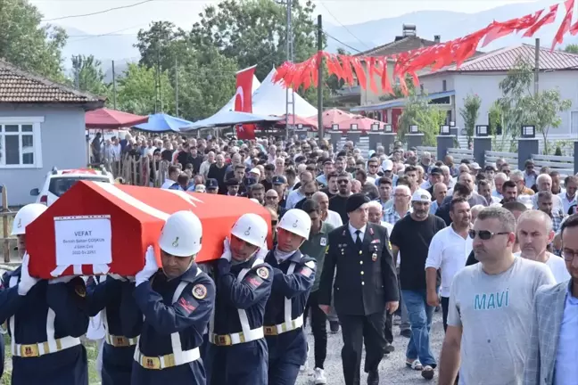 Jandarma Uzman Çavuş Berzah Şahan Coşkun Son Yolculuğuna Uğurlandı