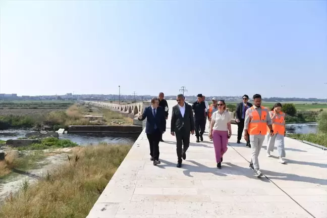 Edirne Valisi Uzunköprü'deki Restorasyon Çalışmalarını İnceledi