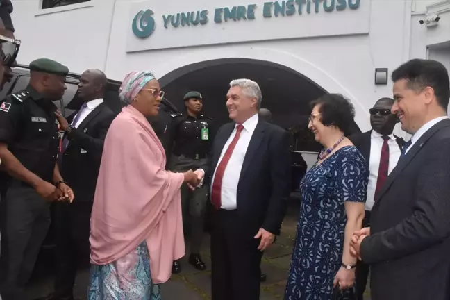 Nijerya Devlet Başkanı Bola Ahmed Tinubu'nun eşi Oluremi Tinubu, Yunus Emre Enstitüsü'nü ziyaret etti