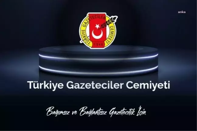 Türkiye Gazeteciler Cemiyeti MHP'yi Hedef Gösterdi