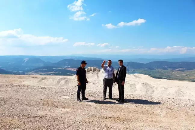 Bilecik'in Gölpazarı ilçesinde Meryem Dağı yamaç paraşütünün cazibe merkezi haline getiriliyor