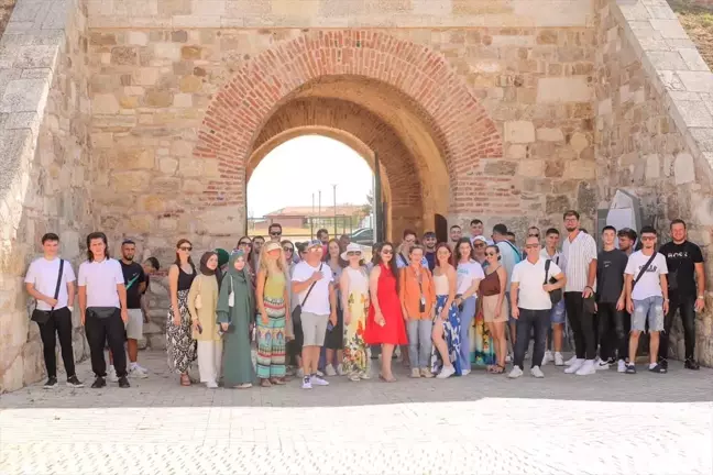 Edirne'de Kuzey Makedonyalı kursiyerlerin gezi programı