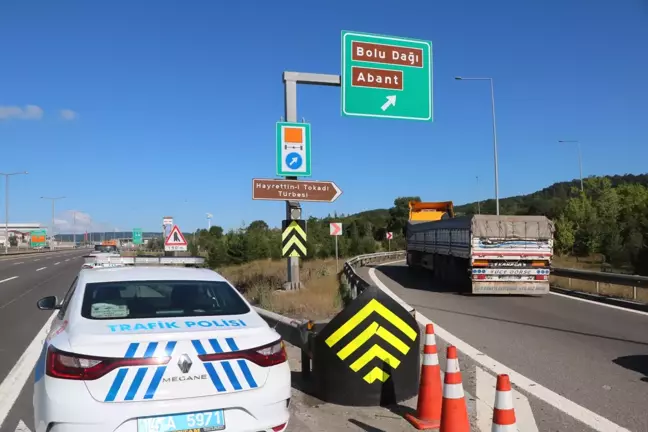 Bolu Dağı Tüneli İstanbul Yönü Ulaşıma Kapatıldı