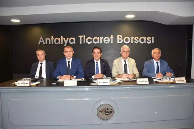 Antalya Ticaret Borsası Başkanı Su Sorununa Dikkat Çekti