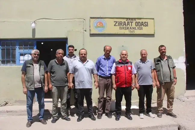 Sivas İl Tarım ve Orman Müdürü Zara ilçesinde ziyaretlerde bulundu