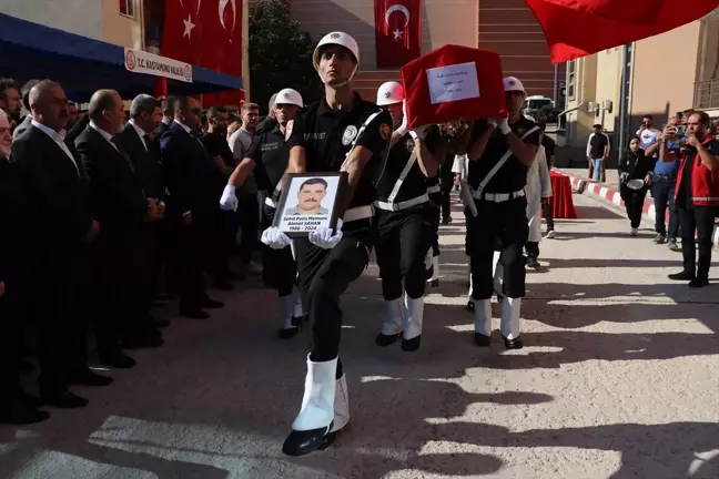 Kastamonu'da Şehit Polis Memuru İçin Tören Düzenlendi