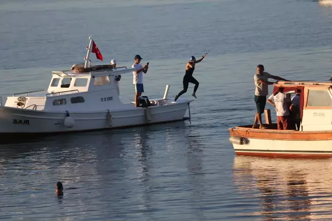 Gökçeada Açık Deniz Yüzme Maratonu Başladı