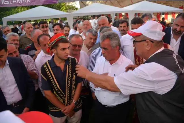 Sinop'ta Sazlı Akbaş Güreş Festivali Düzenlendi