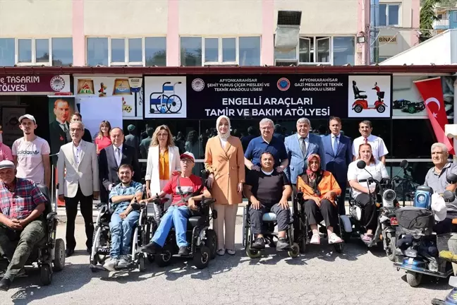 Afyonkarahisar'da Engelli Araçları Tamir ve Bakım Atölyeleri Açıldı