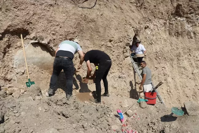 Amasya'da Roma dönemine ait 3 mezarda insan kemikleri bulundu