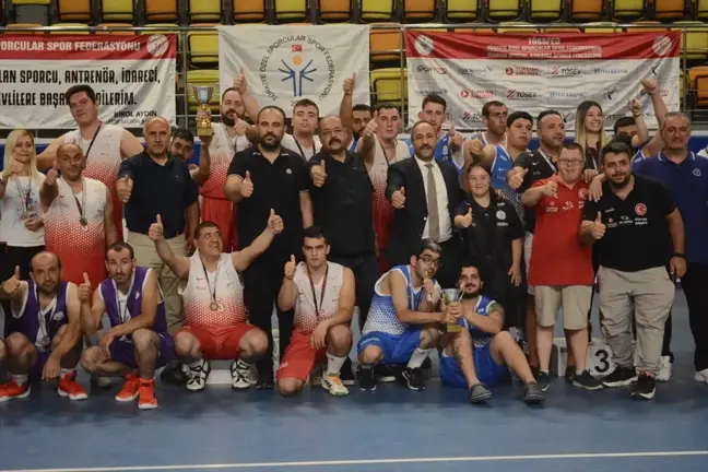 Özel Sporcular Basketbol Türkiye Şampiyonası'nda Ankara Saray Rehabilitasyon Spor Kulübü Şampiyon