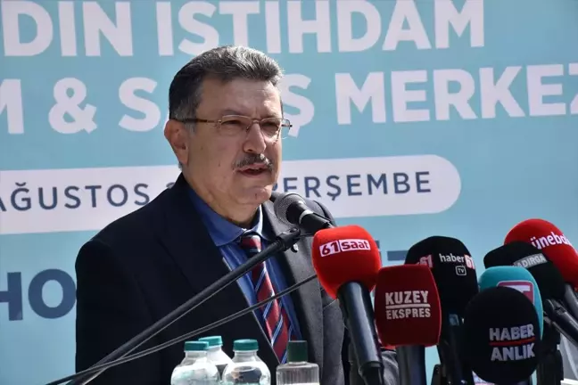 Trabzon'da Kadın İstihdam, Üretim ve Satış Merkezi Hizmete Alındı