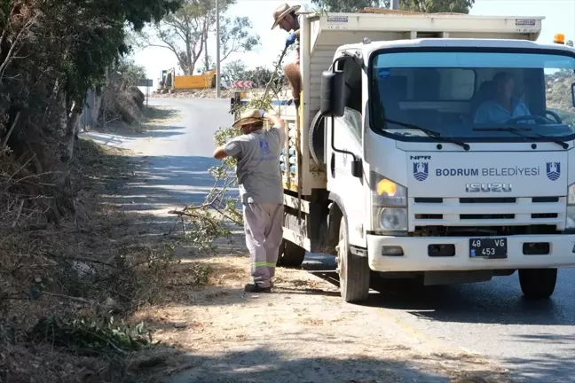 Bodrum Gümüşlük'te Temizlik Seferberliği