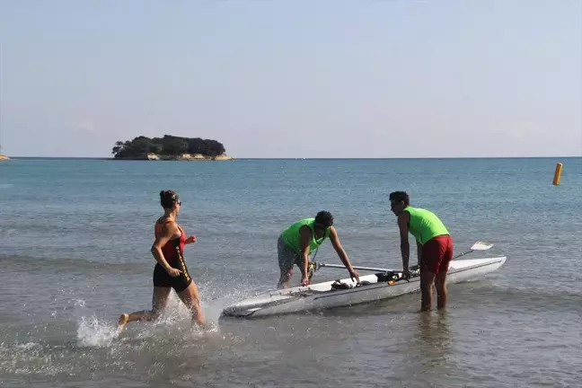 Sinop'ta düzenlenen Deniz Küreği Türkiye Şampiyonası tamamlandı