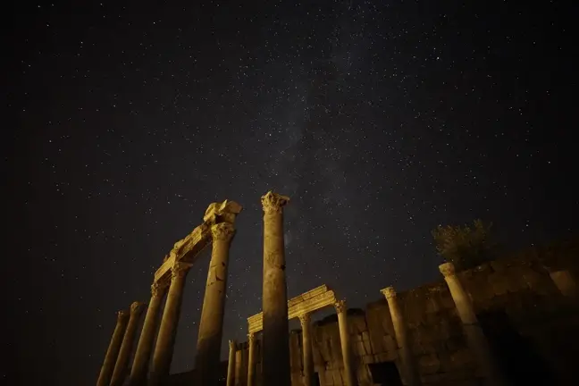 Burdur'da Kibyra Antik Kenti'nde Perseid Meteor Yağmuru Gözlemlendi