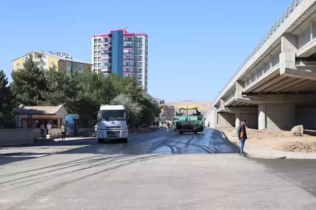 Numune Hastanesi köprülü kavşağı alt yol çalışması tamamlanma aşamasında