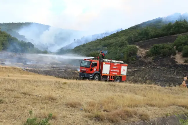 Erbaa'da çıkan yangın kontrol altına alındı