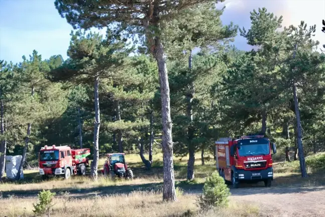 Bolu Göynük'teki Orman Yangınına Yoğun Müdahale