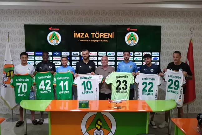 Alanyaspor, Rony Lopes ve Juan Christian ile sözleşme imzaladı