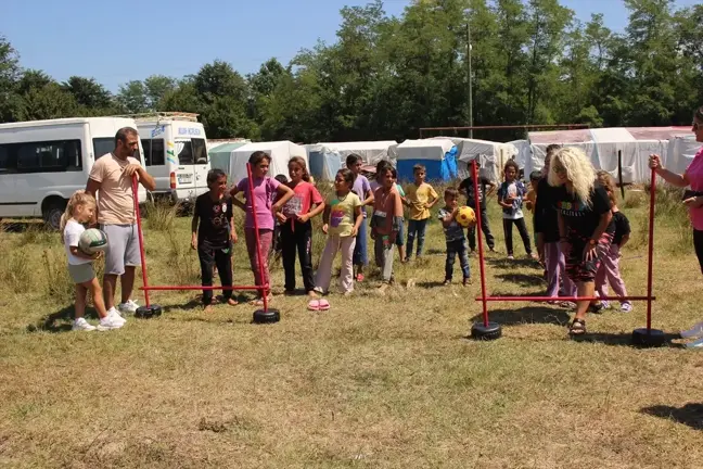 Mevsimlik Tarım İşçilerinin Çocuklarına Spor Eğitimi