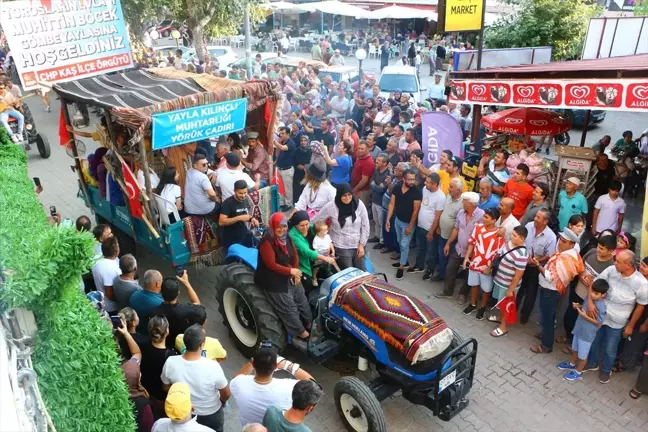 Antalya'nın Kaş ilçesinde Gömbe Yayla Şenliği yapıldı