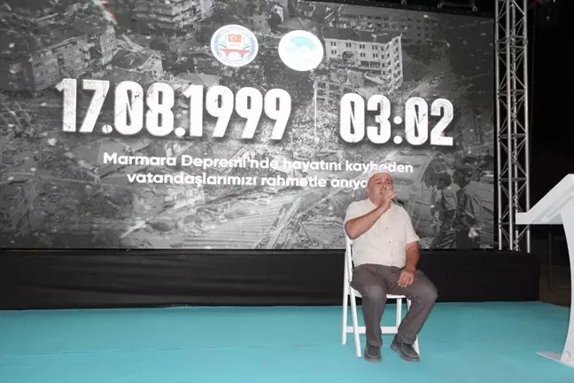 Sakarya ve Kocaeli'de 17 Ağustos 1999 Marmara Depremi'nde hayatını kaybedenler dualarla anıldı