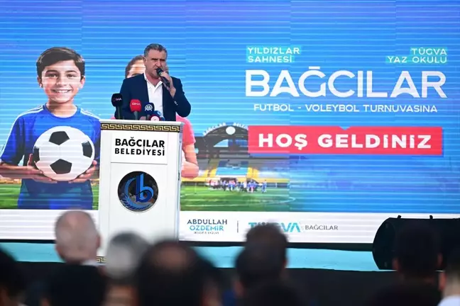 Gençlik ve Spor Bakanı Osman Aşkın Bak, Bağcılar Belediyesi etkinliklerine katıldı