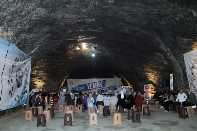 Çankırı'da Yer Altında Yöresel Yemek Yarışması