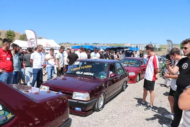 Havza Auto Fest'te Modifiye Araç Tutkunları Buluştu