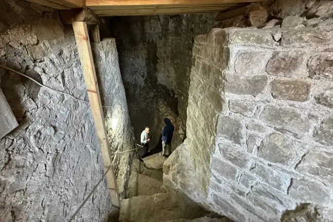 Harput Kalesi'nde 2 Bin 800 Yıllık Su Sarnıcının Restorasyonu Tamamlandı