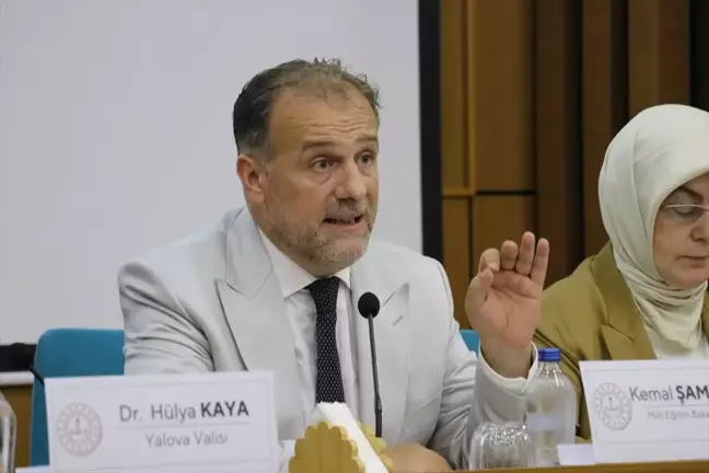 Milli Eğitim Bakan Yardımcısı Şamlıoğlu, Yalova'da mesleki eğitim okulu protokolü imzaladı