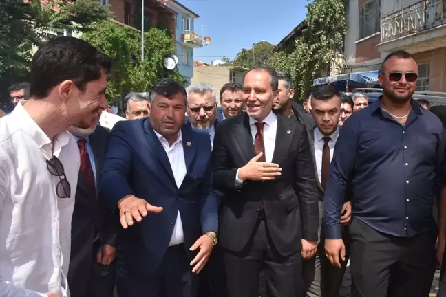 Fatih Erbakan Afyonkarahisar'da Karacaören ve Salar beldelerini ziyaret etti