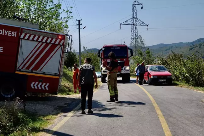 Düzce'de Orman Yangını Kontrol Altına Alındı