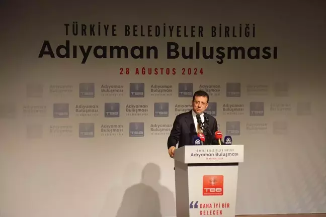 İmamoğlu Adıyaman'da yatırımları anlattı