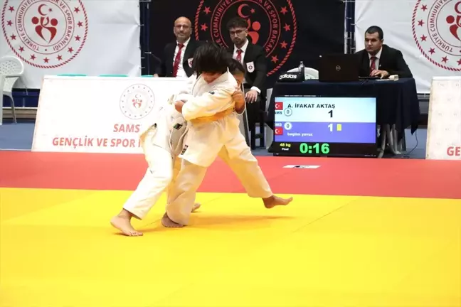 20. Karadeniz Judo Turnuvası Samsun'da Başladı