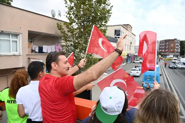 Bahçelievler Belediyesi 30 Ağustos Zafer Bayramı'nı kutladı